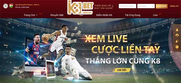 khuyến mãi các cược bóng đá k8bet