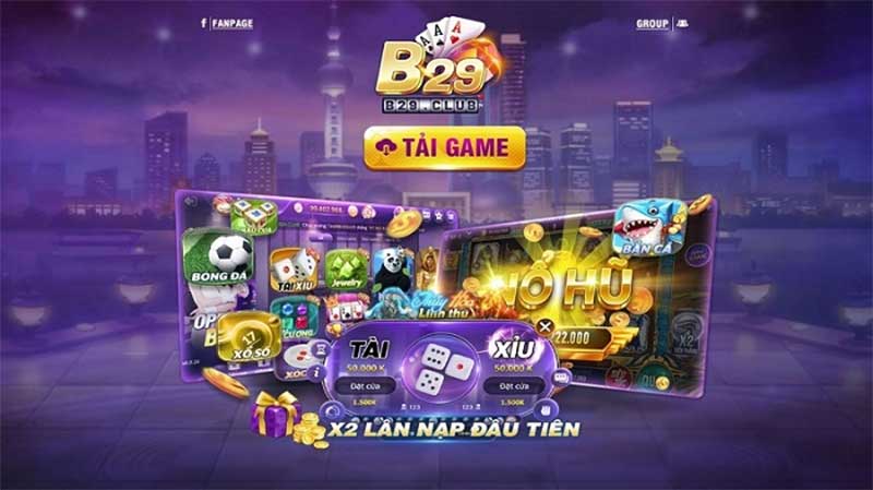 Cổng game nổ hũ b29