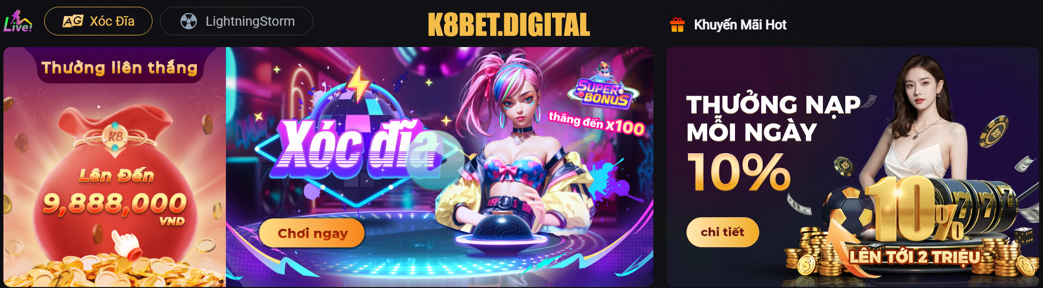 Thông tin sơ lược nhà cái k8bet